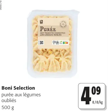 Offre: Purée aux légumes oubliés
