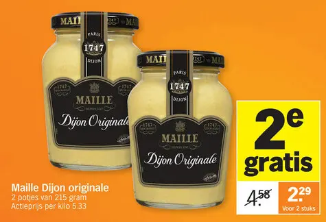Promotie: Dijon Originale