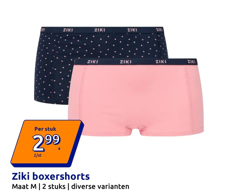 Aanbieding: Ziki boxershorts