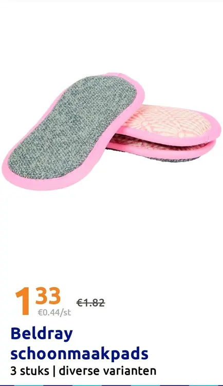 Promotie: Beldray schoonmaakpads