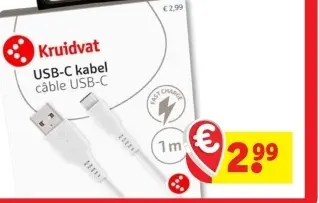 Promotie: USB-C kabel