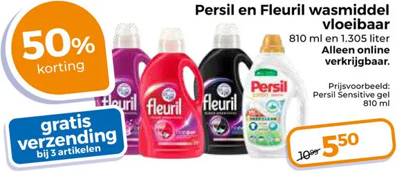 Aanbieding: wasmiddel vloeibaar