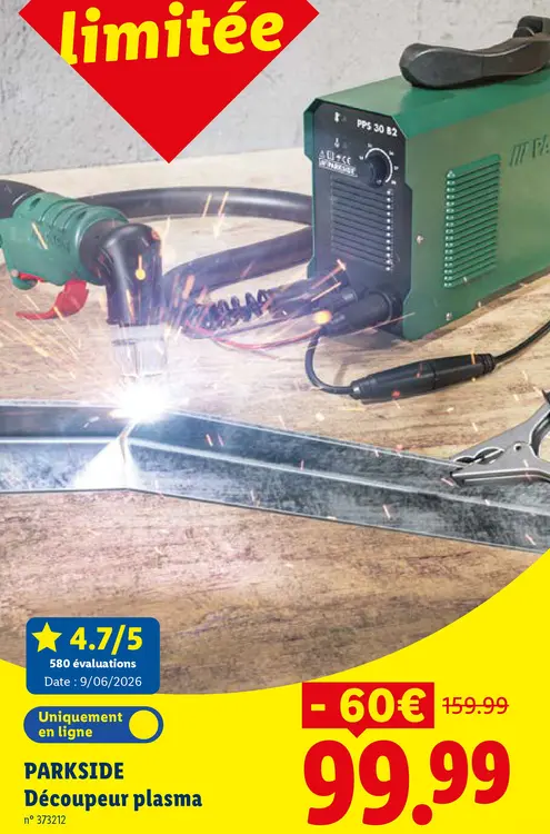 Offre: Découpeur plasma