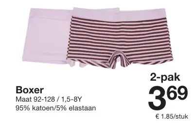 Aanbieding: Boxer
