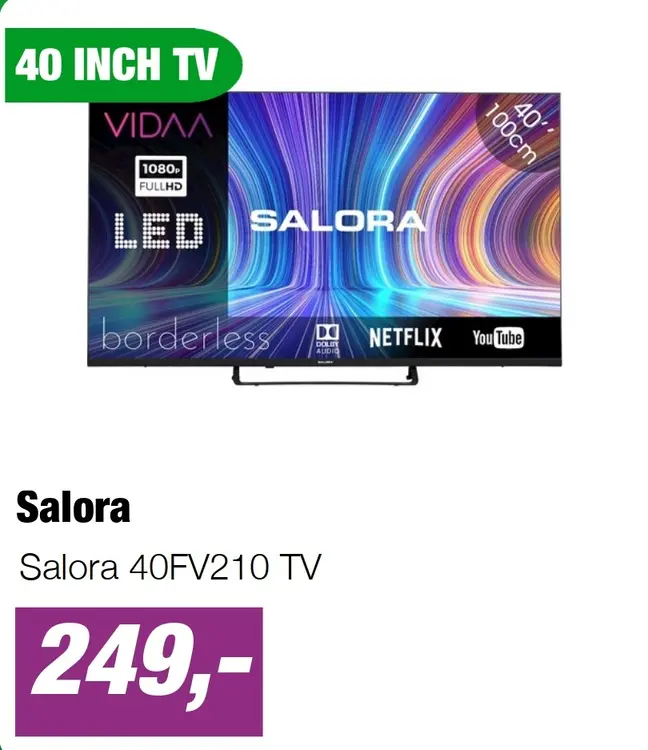 Aanbieding: Salora 40FV210 TV