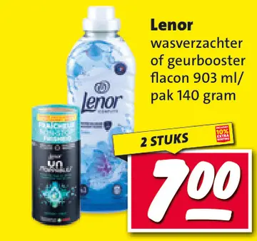 Aanbieding: Lenor wasverzachter of geurbooster