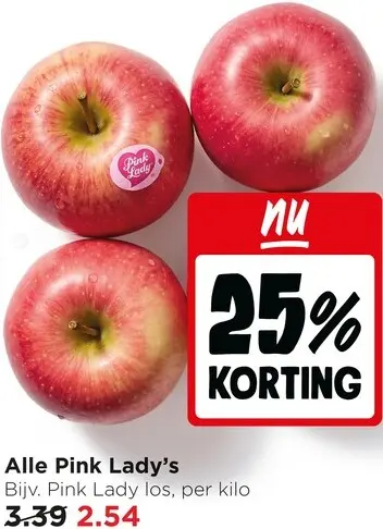 Aanbieding: Pink Lady's