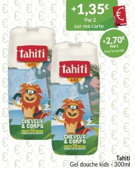 Offre: Gel douche kids