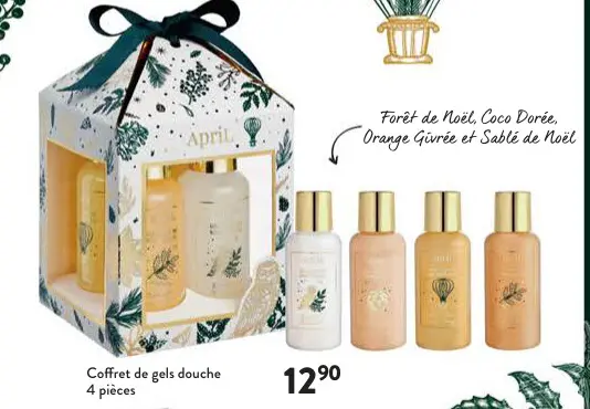 Offre: Coffret de gels douche