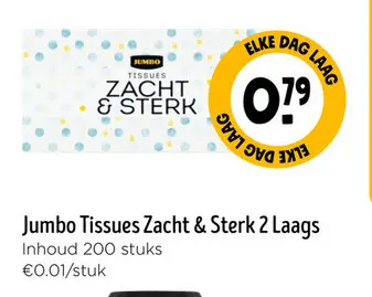 Aanbieding: Tissues Zacht & Sterk