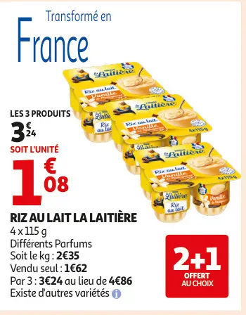 Aanbieding: Riz au lait