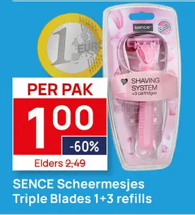 Aanbieding: Scheermesjes