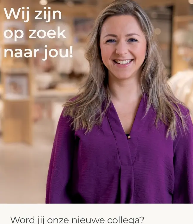 Aanbieding: Wij zijn op zoek naar jou!