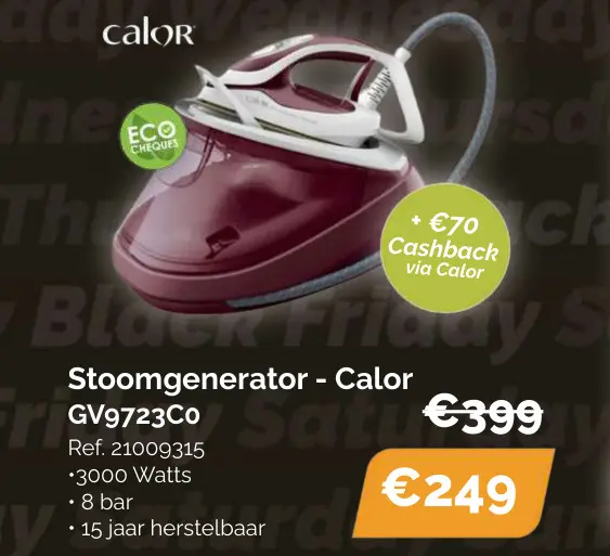 Aanbieding: Stoomgenerator