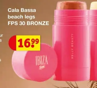 Offre: Cala Bassa beach legs FPS 30 BRONZE