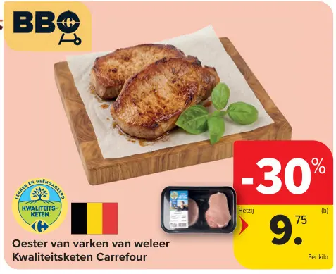 Promotie: Oester van varken van weleer