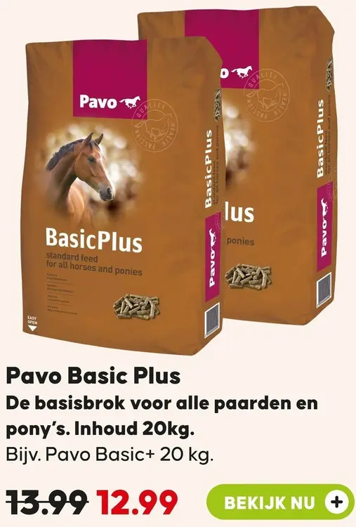 Aanbieding: Pavo Basic Plus
