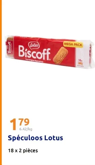 Offre: Spéculoos Lotus