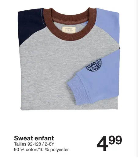 Offre: Sweat enfant