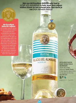 Aanbieding: AH Excellent Selectie Rueda Verdejo Palacio d