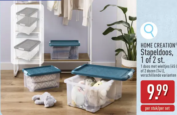 Promotie: Stapeldoos