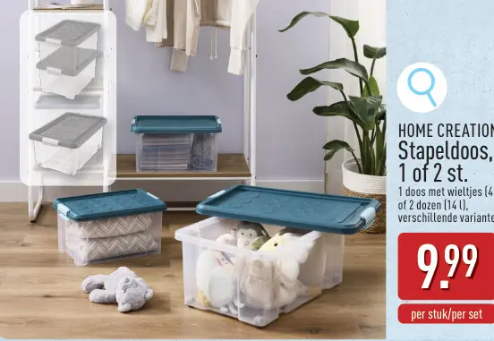 Promotie: Boîte empilable