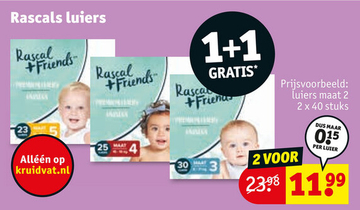 Aanbieding: Rascals luiers