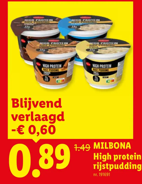 Promotie: High protein rijstpudding