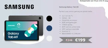 Aanbieding: Samsung Galaxy Tab A9