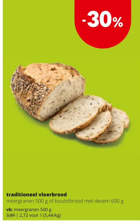 Promotie: Traditioneel vloerbrood