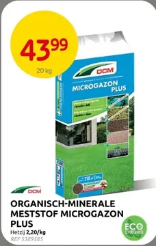 Aanbieding: Organisch-minerale meststof microgazon plus