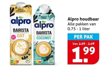 Aanbieding: Barista Oat / Coconut
