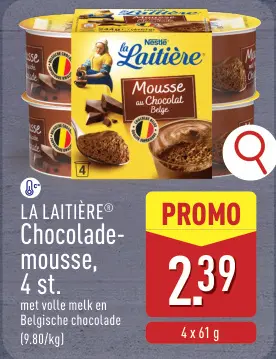 Promotie: Chocolademousse