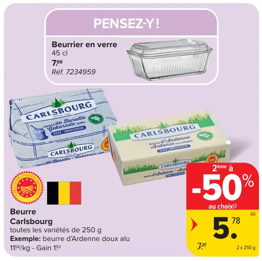 Offre: Beurre