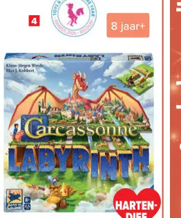 Promotie: Carcassonne Labyrinth