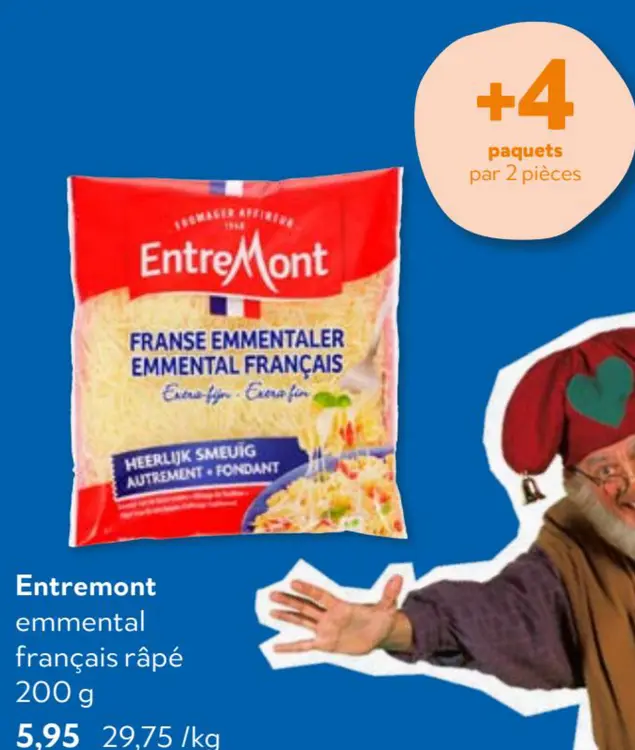 Offre: Emmental français râpé