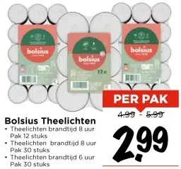 Aanbieding: Theelichten