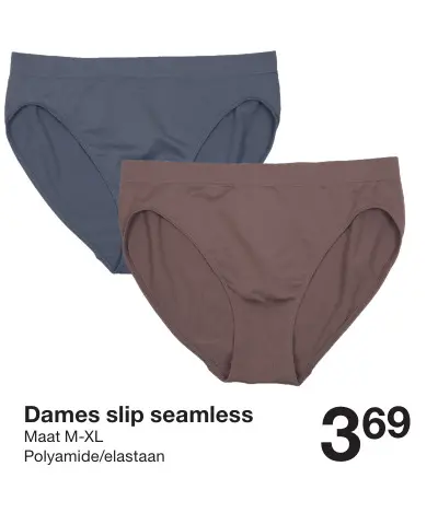 Aanbieding: Dames slip seamless