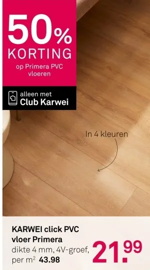 Aanbieding: Primera PVC vloeren