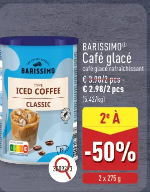 Offre: Café glacé