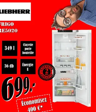 Aanbieding: FRIGO RE5020
