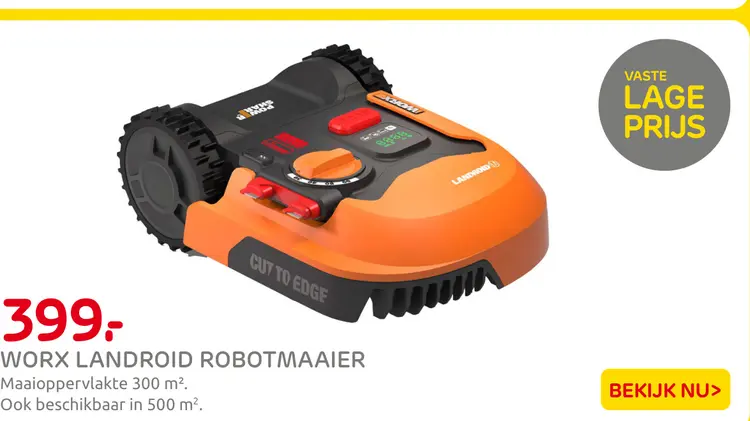 Aanbieding: Worx LANDROID robotmaaier