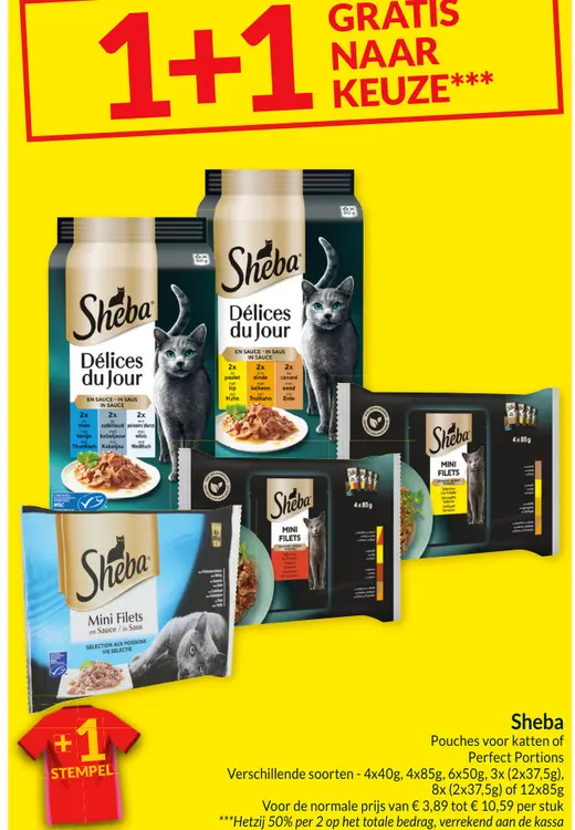 Promotie: Pouches voor katten of Perfect Portions