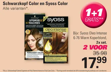 Aanbieding: Syoss Oleo Intense