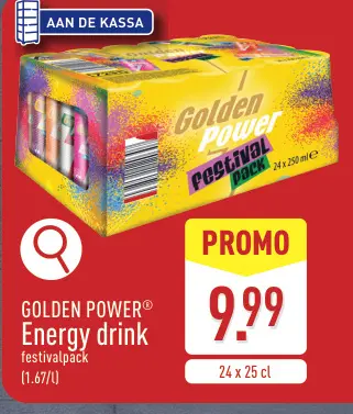 Promotie: Energy drink