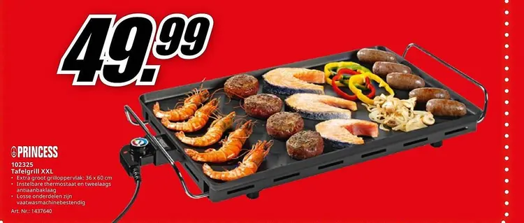 Aanbieding: Tafelgrill XXL