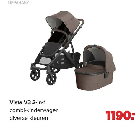 Aanbieding: Vista V3 2-in-1 combi-kinderwagen