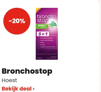 Promotie: Bronchostop