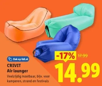 Aanbieding: Air lounger