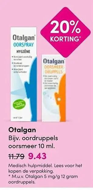 Aanbieding: Otalgan